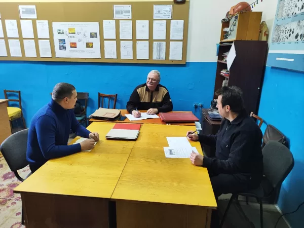 Робота аспірантів в лабораторіях кафедри